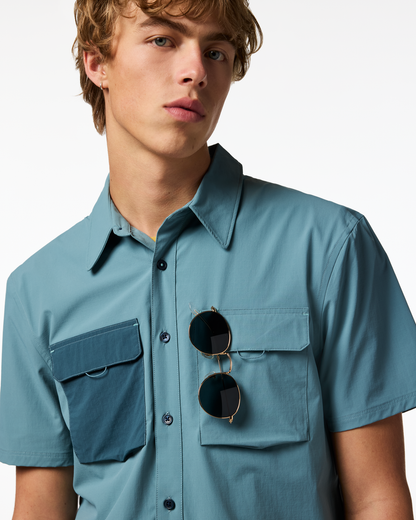 Solta Short-Sleeve Sun Shirt - Men's - Everglade - US 8107