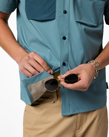 Solta Short-Sleeve Sun Shirt - Men's - Everglade - US 8107