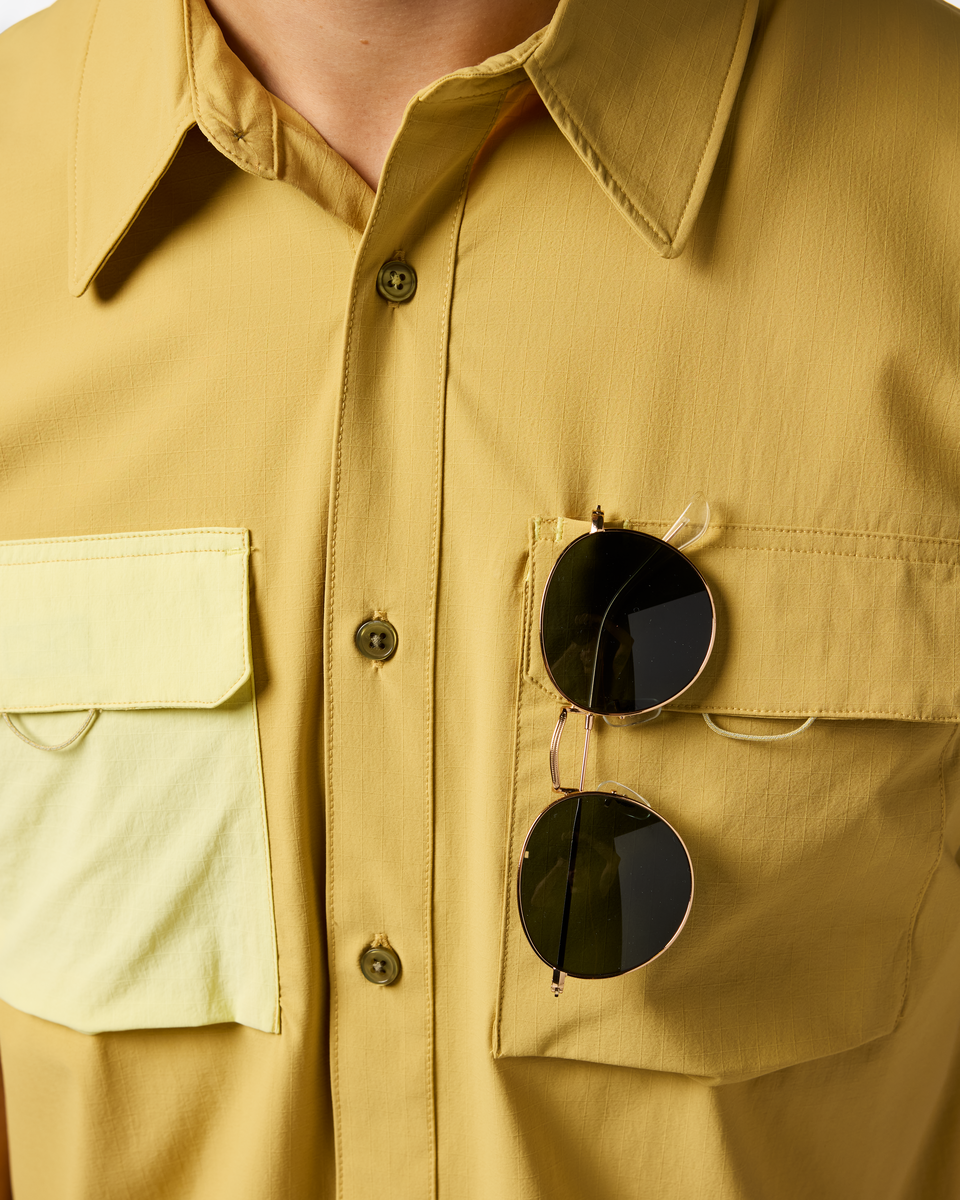 Solta Short-Sleeve Sun Shirt - Men's - Husk - US 2833