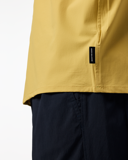 Solta Short-Sleeve Sun Shirt - Men's - Husk - US 2833