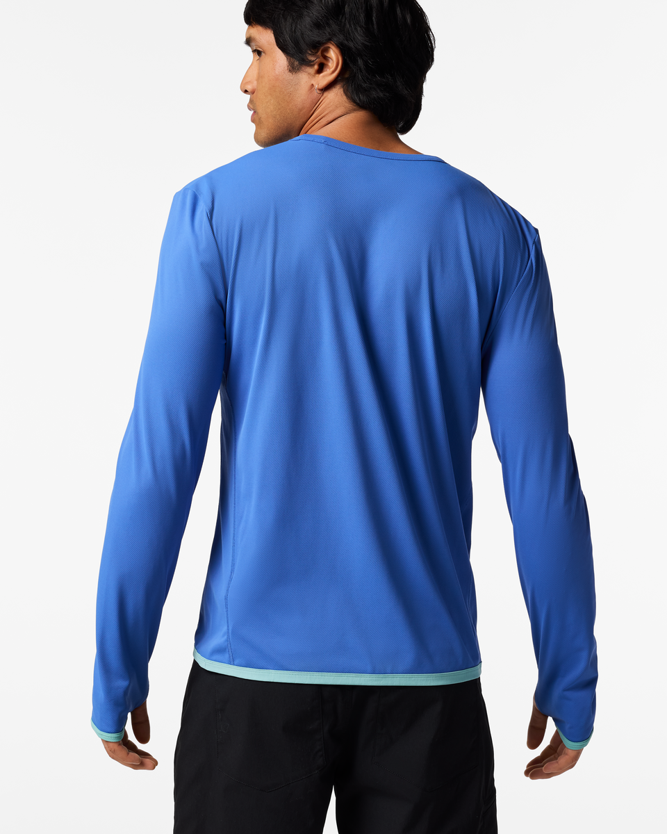 Sombra Long-Sleeve Sun Shirt - Men's - Azure - US 2701