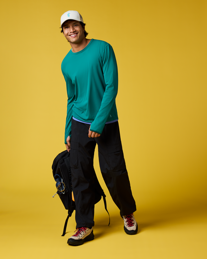 Sombra Long-Sleeve Sun Shirt - Men's - Malachite - US 9079