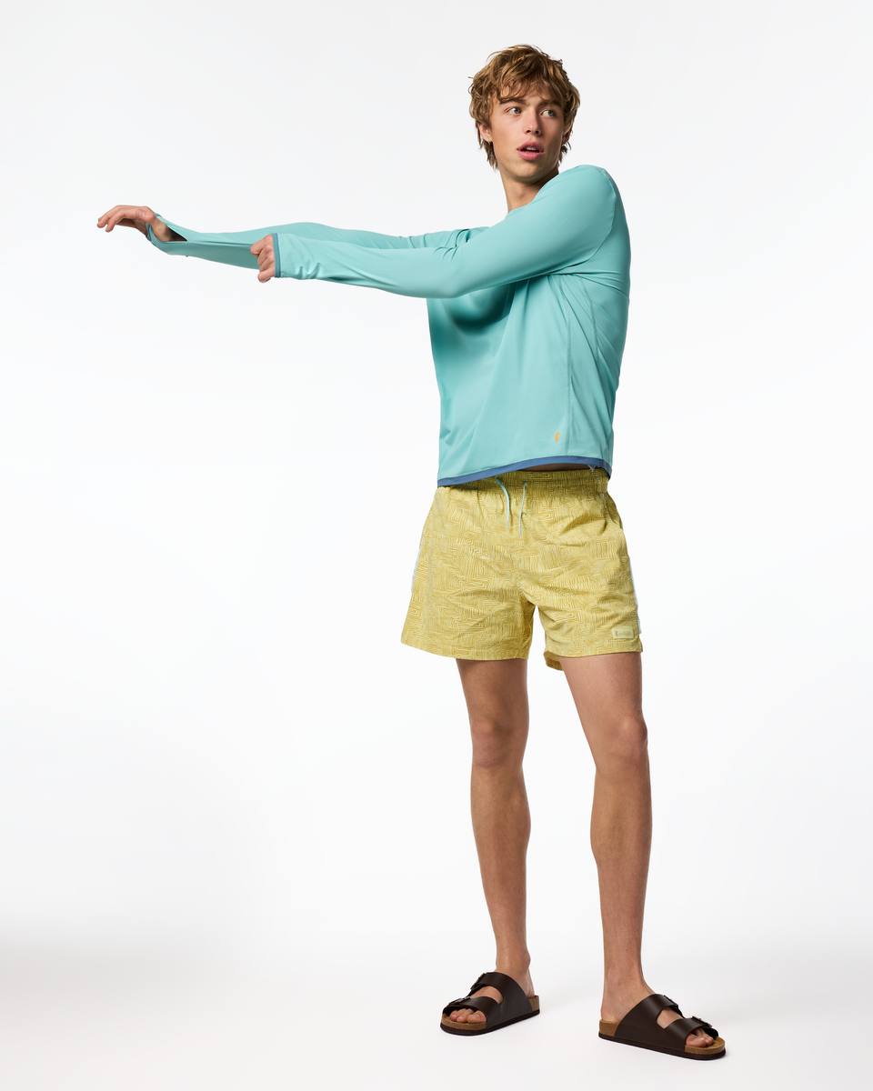 Sombra Long-Sleeve Sun Shirt - Men's - Tide Pool - US 3853