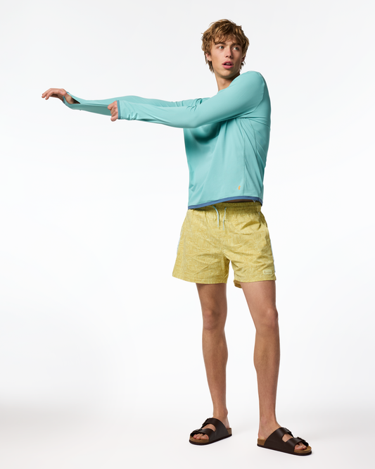 Sombra Long-Sleeve Sun Shirt - Men's - Tide Pool - US 3853