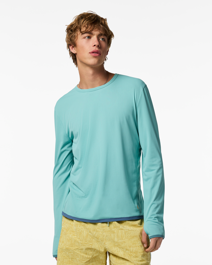 Sombra Long-Sleeve Sun Shirt - Men's - Tide Pool - US 3853