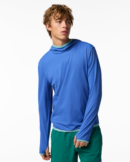 Sombra Sun Hoodie - Men's - Azure - US 2128