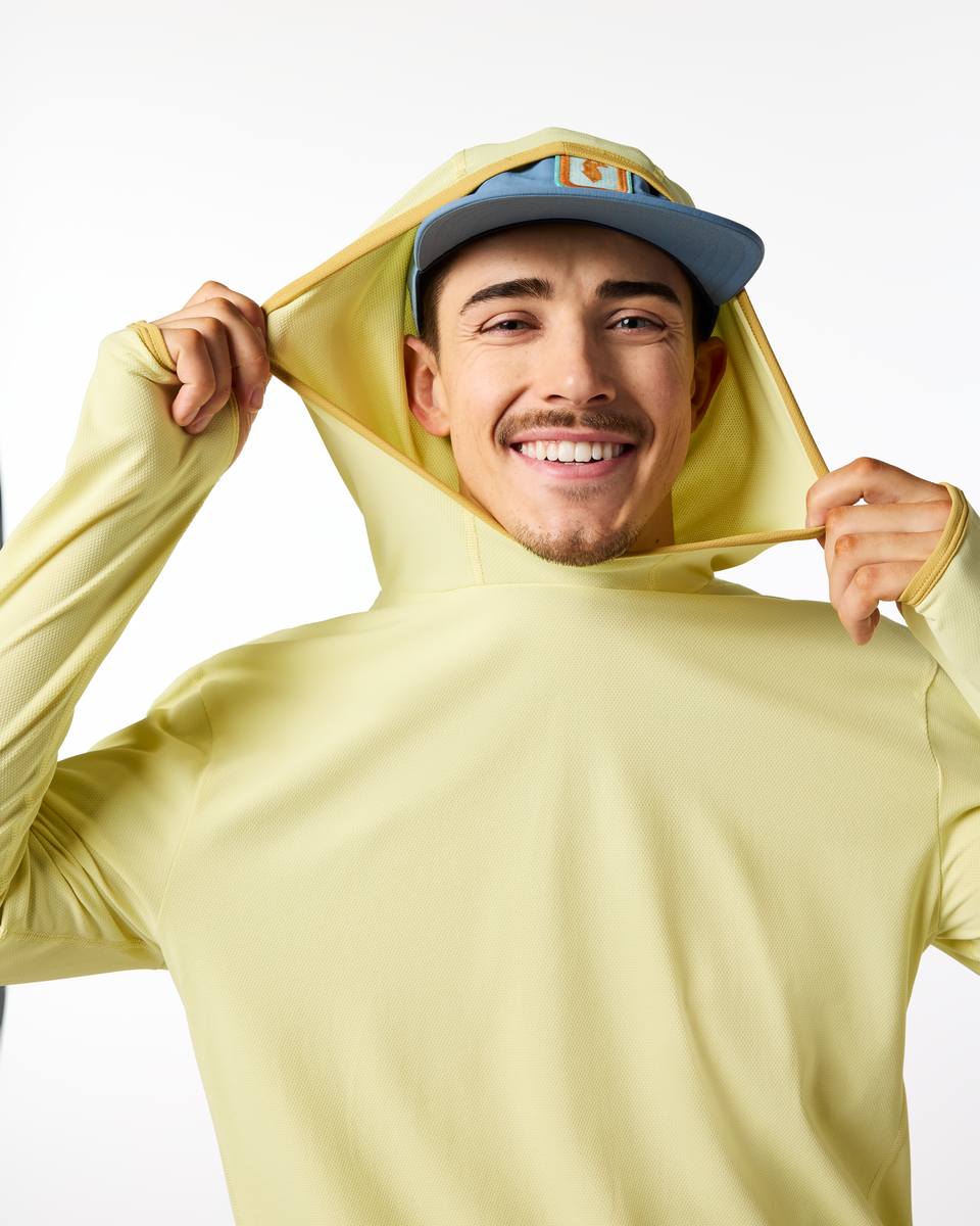 Sombra Sun Hoodie - Men's - Honeydew - US 8347