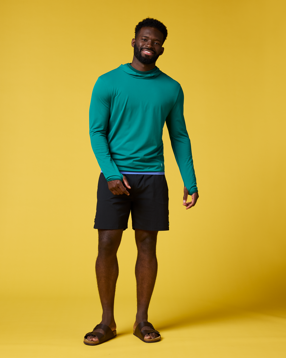 Sombra Sun Hoodie - Men's - Malachite - US 7315