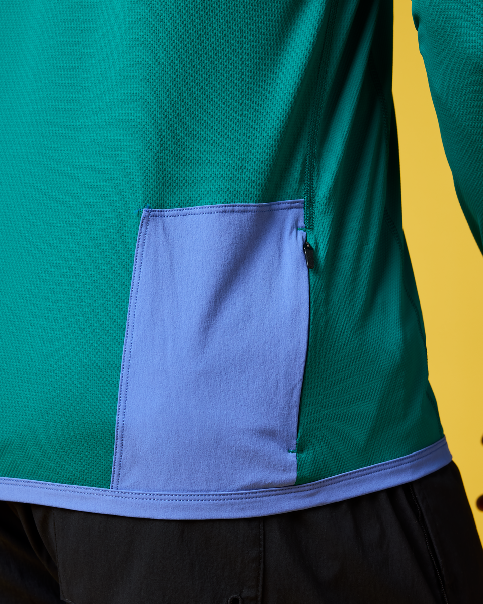 Sombra Sun Hoodie - Men's - Malachite - US 7315