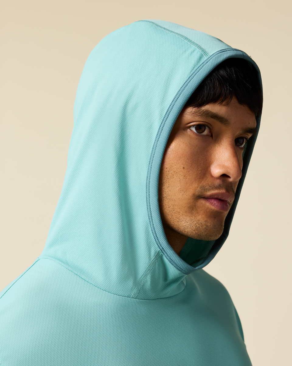 Sombra Sun Hoodie - Men's - Tide Pool - US 2451