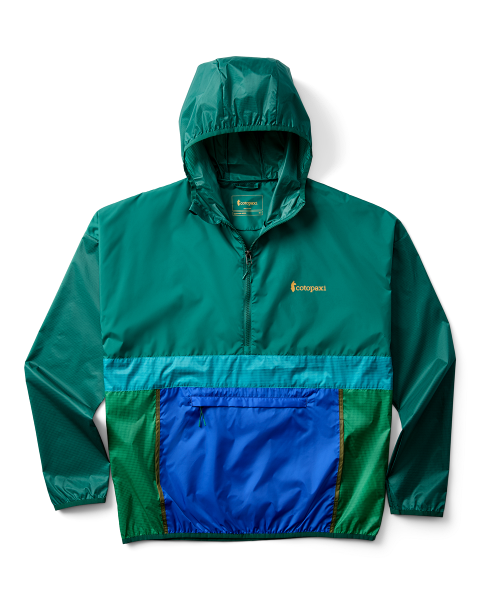 Teca Half-Zip Windbreaker - Men's - Eat More Veggies - US 8428