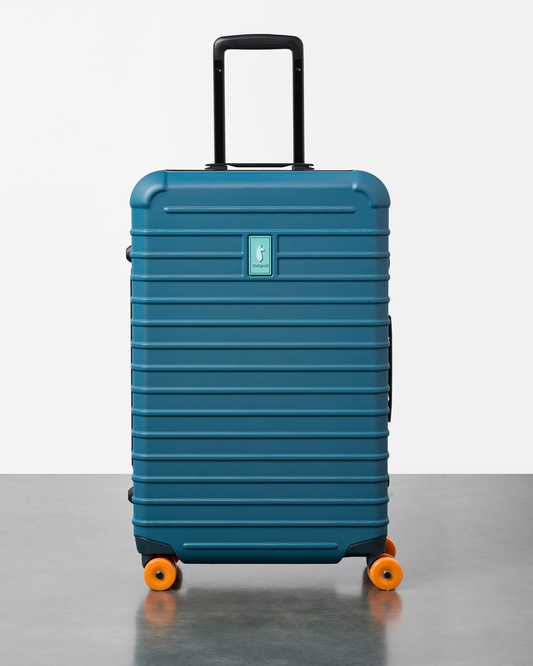Coraza Suitcase - Medium Checked - Blue Spruce - US 6795