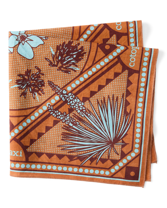 Organic Cotton Bandana - Desert llama - US 5936