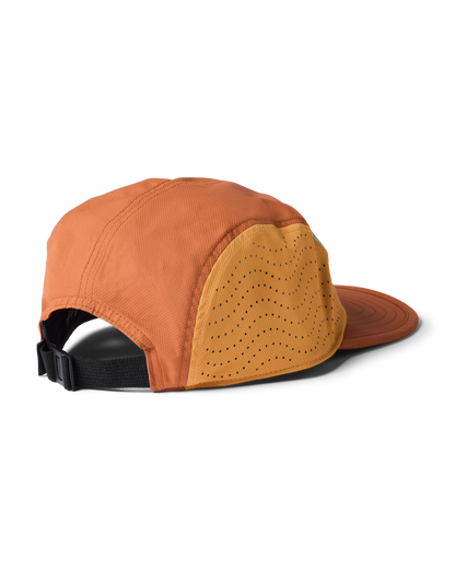Tech Plus 5-Panel Hat - Tide Pool/Whiskey - US 7818