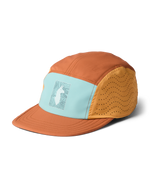 Tech Plus 5-Panel Hat - Tide Pool/Whiskey - US 7818