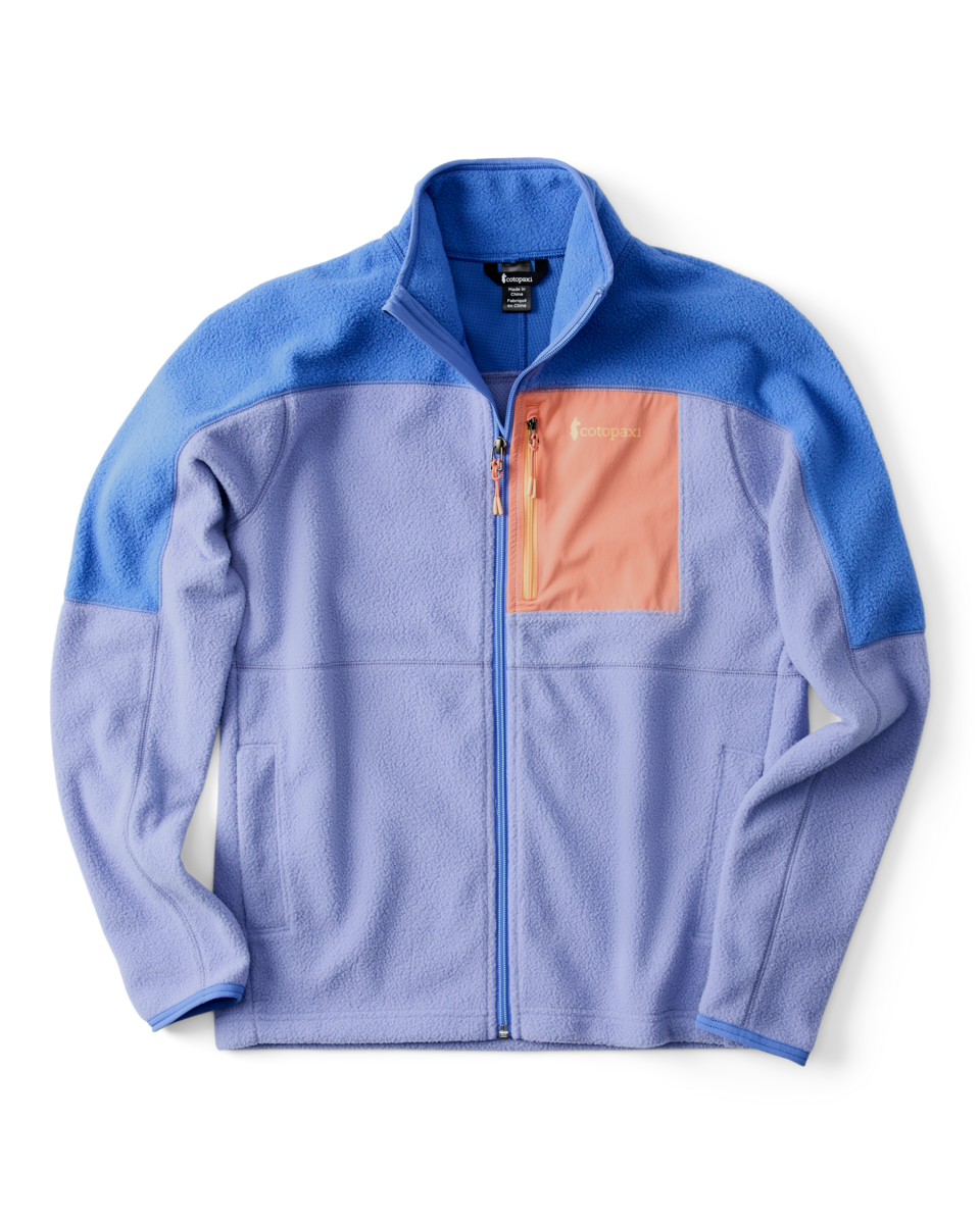 Abrazo Fleece Full-Zip Jacket - Women's - Azure/Aster - US 2931
