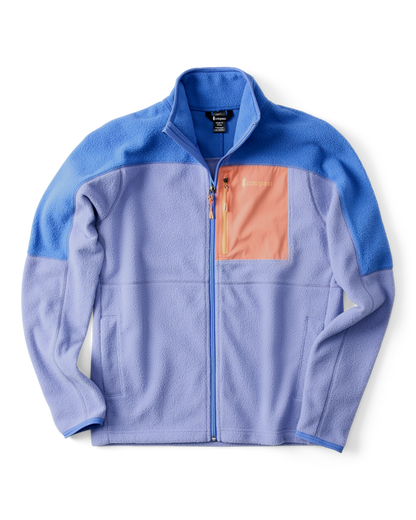 Abrazo Fleece Full-Zip Jacket - Women's - Azure/Aster - US 2931