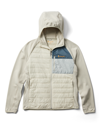 Acodo Hybrid Hooded Jacket - Women's - Chalk/Mineral - US 5545