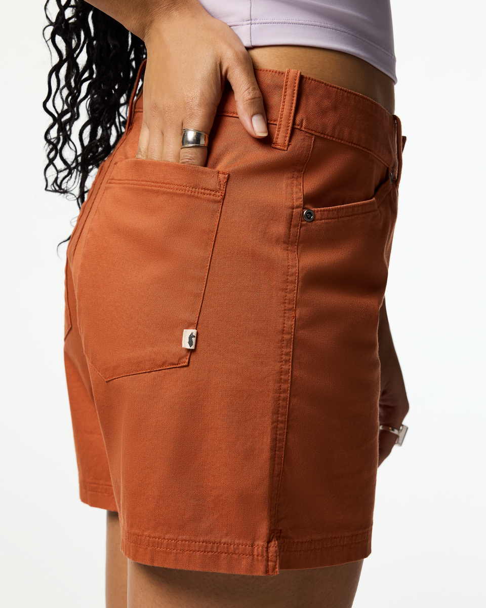 Ambato Short - Women's - Whiskey - US 5768