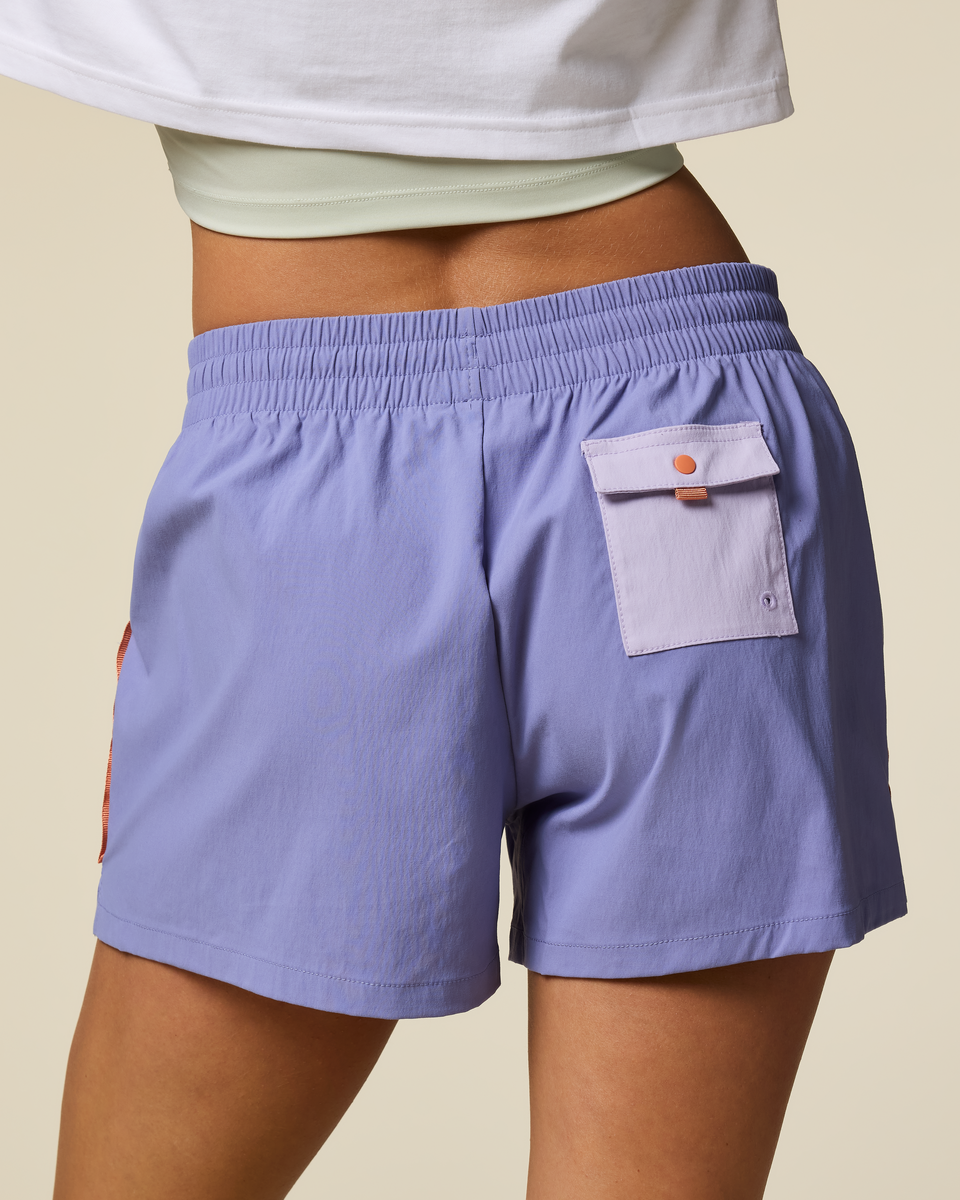 Brinco 3" Short - Solid - Women's - Aster - US 9811
