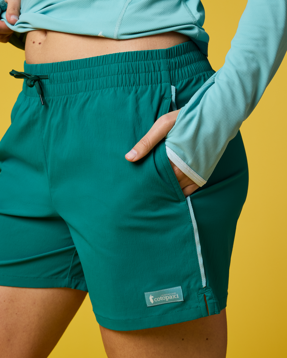 Brinco 5" Short - Solid - Women's - Malachite - US 2265