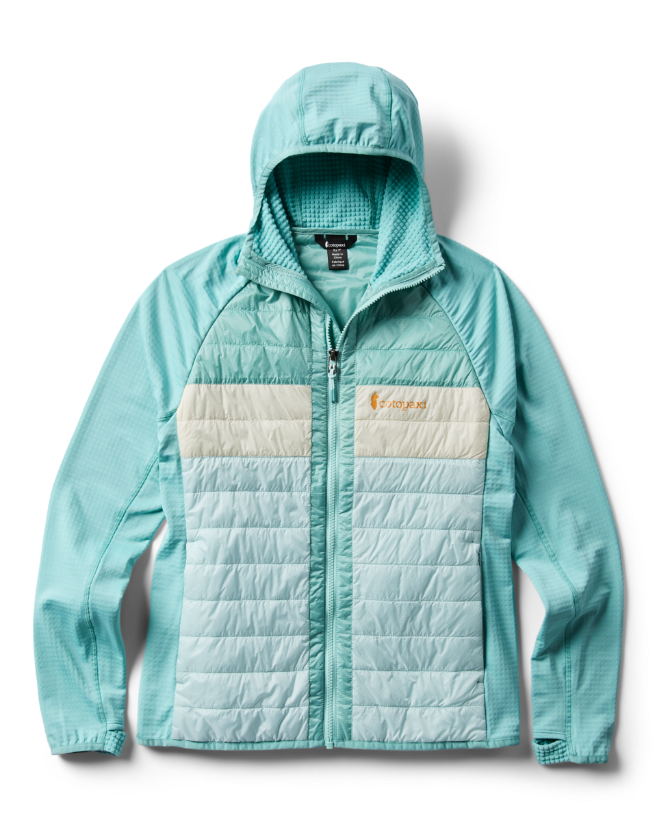 Capa Hybrid Insulated Hooded Jacket - Women's - Tide Pool/Surf - US 9875