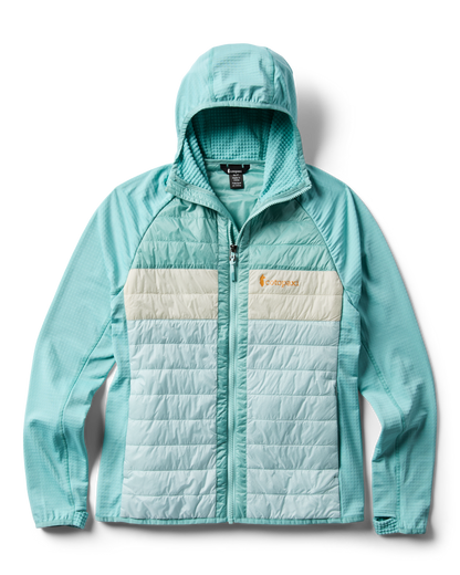 Capa Hybrid Insulated Hooded Jacket - Women's - Tide Pool/Surf - US 9875