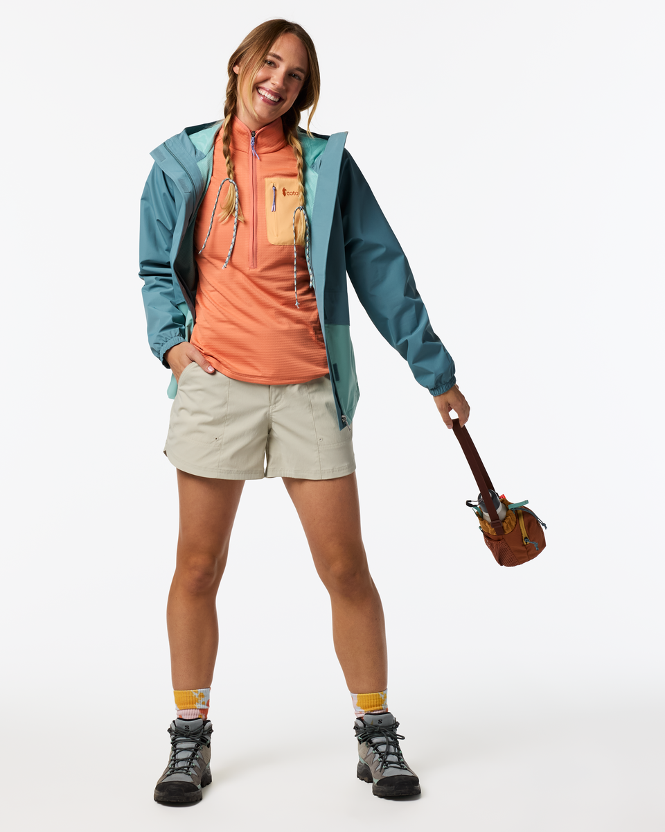 Coraje 4" Tech Short - Women's - Mineral - US 7350