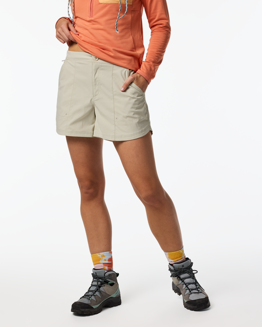 Coraje 4" Tech Short - Women's - Mineral - US 7350