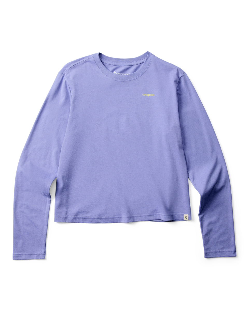 Flower Patch Long-Sleeve T-Shirt - Women's - Aster - US 6851