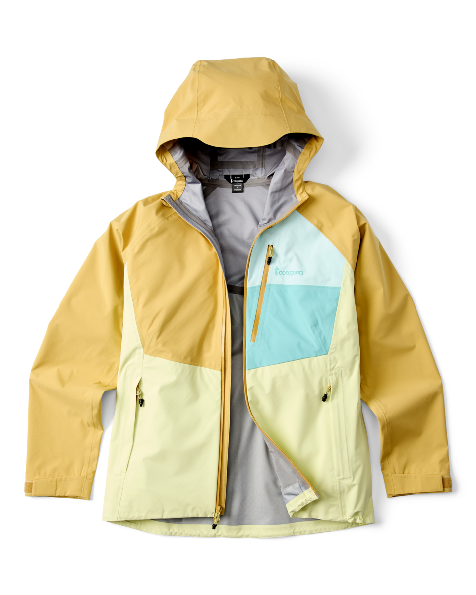 Impermeo 3L Hooded Shell Jacket - Women's - Husk/Honeydew - US 6786