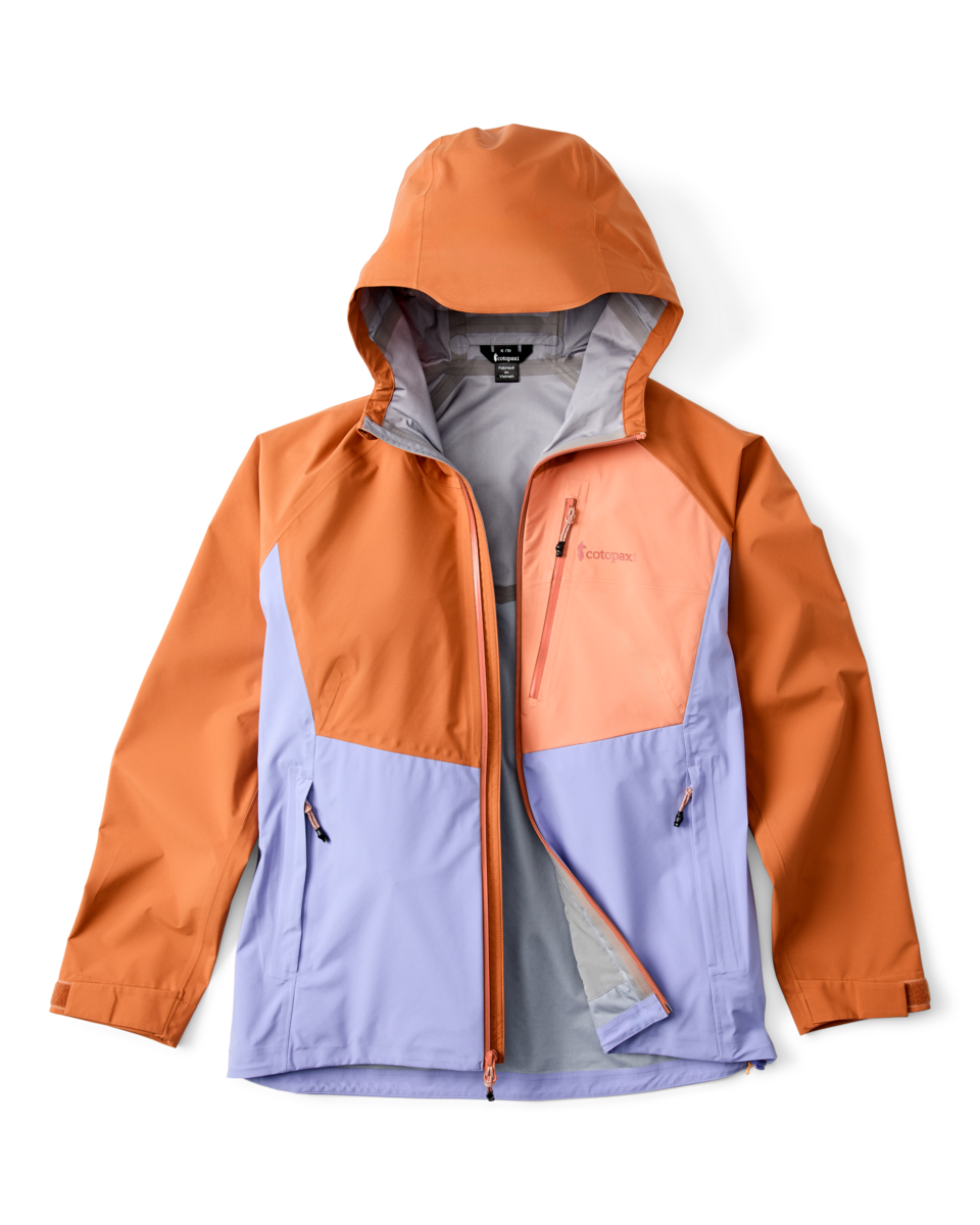 Impermeo 3L Hooded Shell Jacket - Women's - Whiskey/Aster - US 2621