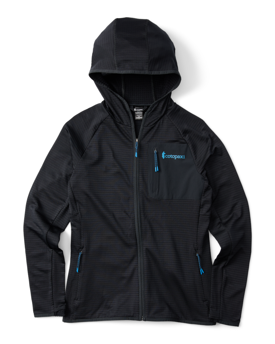 Otero Fleece Full-Zip Hooded Jacket - Women's - Cotopaxi Black - US 7347