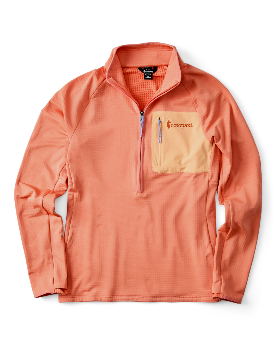 Otero Fleece Half-Zip Pullover - Women's - Grapefruit - US 8184