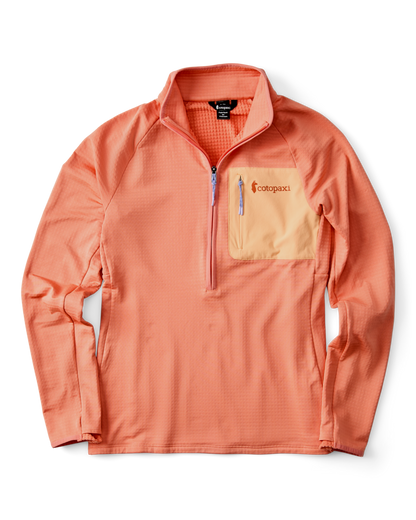 Otero Fleece Half-Zip Pullover - Women's - Grapefruit - US 8184