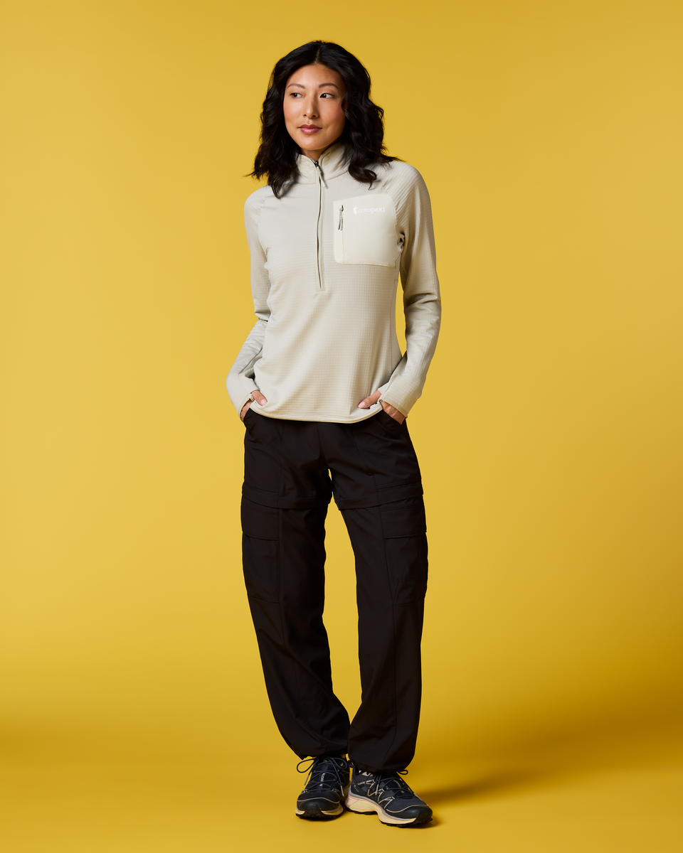 Otero Fleece Half-Zip Pullover - Women's - Mineral - US 7140