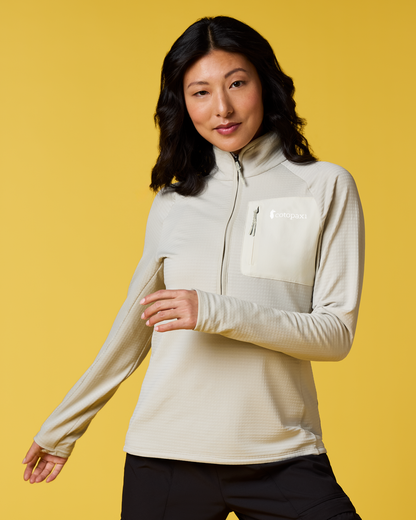 Otero Fleece Half-Zip Pullover - Women's - Mineral - US 7140