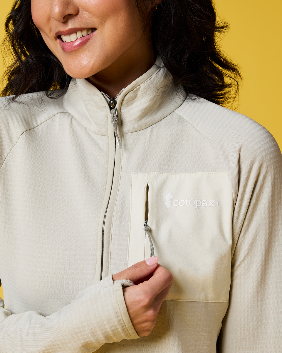 Otero Fleece Half-Zip Pullover - Women's - Mineral - US 7140
