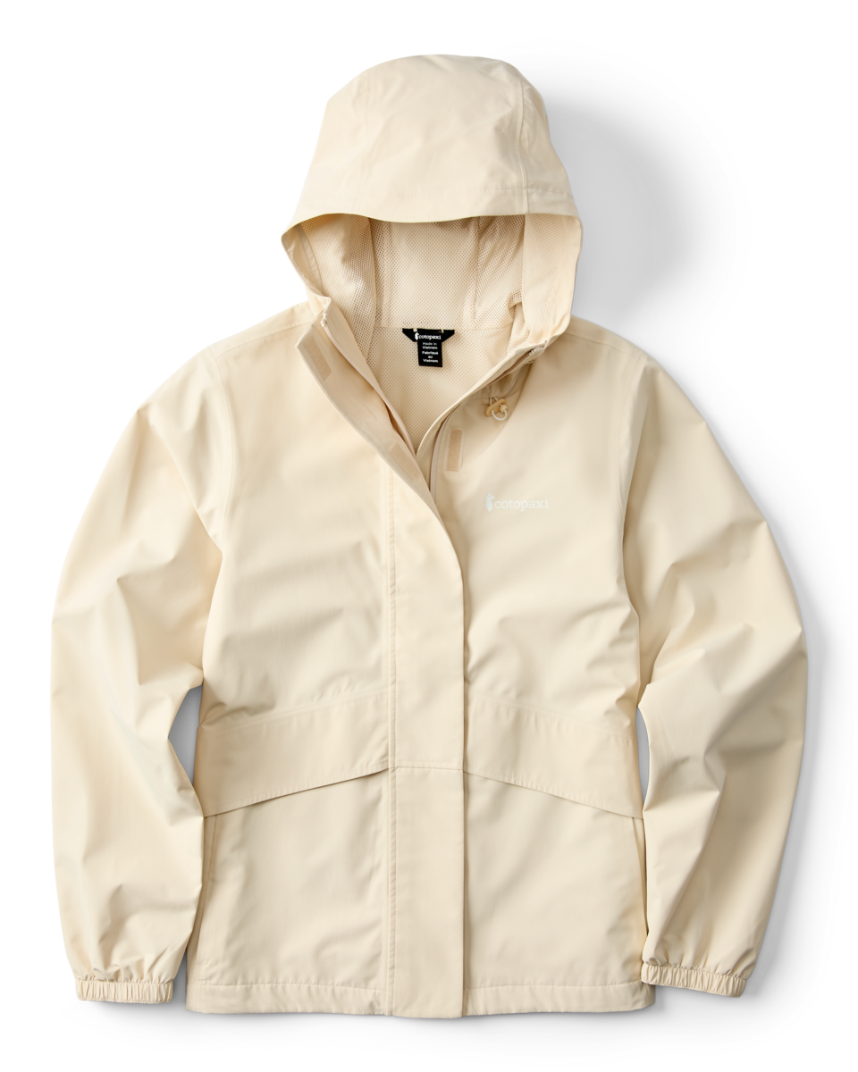 Rayu Rain Jacket - Women's - Cream - US 6613