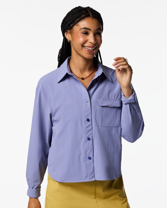 Solta Long-Sleeve Sun Shirt - Women's - Aster - US 1642