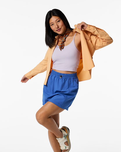 Solta Long-Sleeve Sun Shirt - Women's - Cantaloupe - US 8617