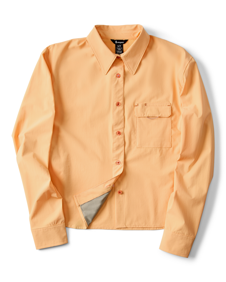 Solta Long-Sleeve Sun Shirt - Women's - Cantaloupe - US 8617