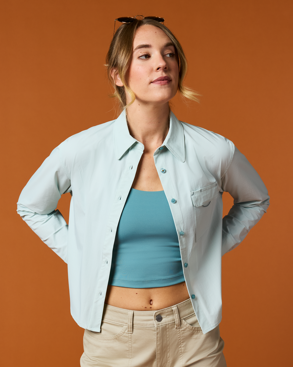 Solta Long-Sleeve Sun Shirt - Women's - Surf - US 2562