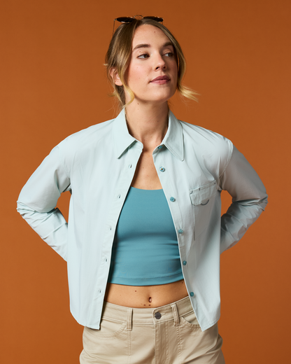 Solta Long-Sleeve Sun Shirt - Women's - Surf - US 2562