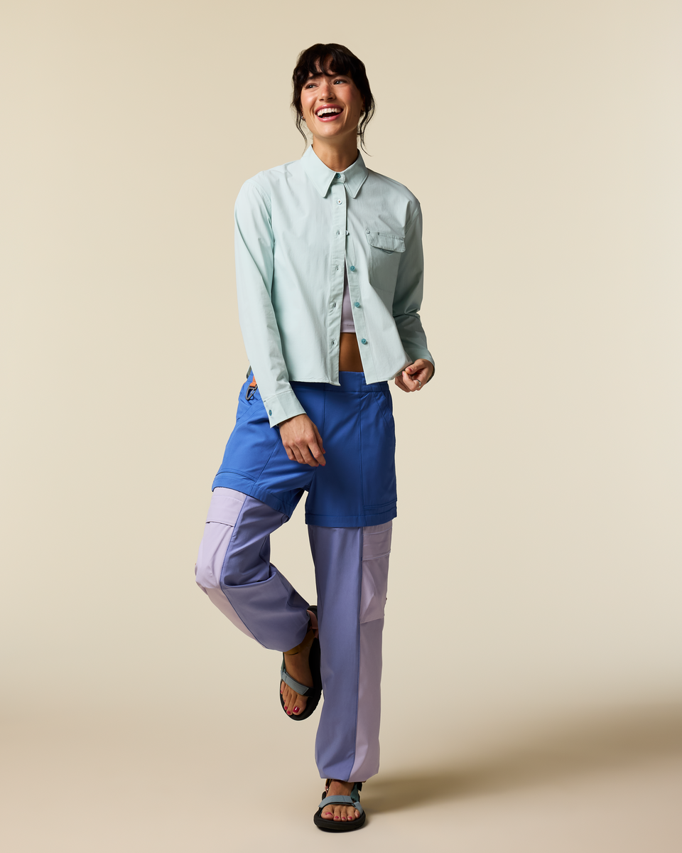 Solta Long-Sleeve Sun Shirt - Women's - Surf - US 2562