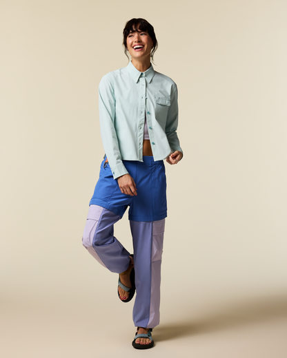 Solta Long-Sleeve Sun Shirt - Women's - Surf - US 2562