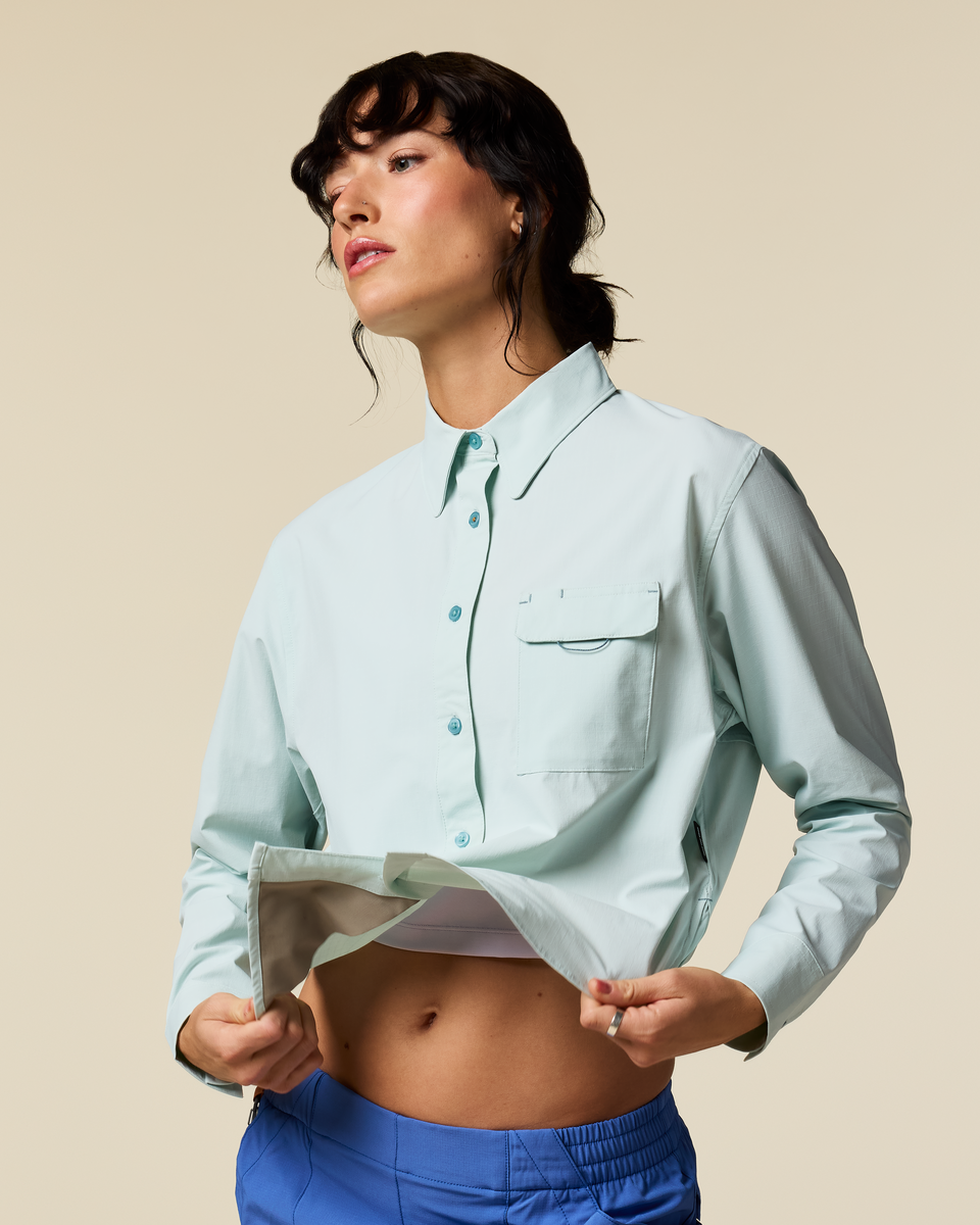 Solta Long-Sleeve Sun Shirt - Women's - Surf - US 2562