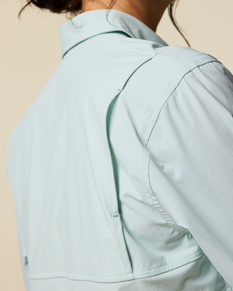 Solta Long-Sleeve Sun Shirt - Women's - Surf - US 2562