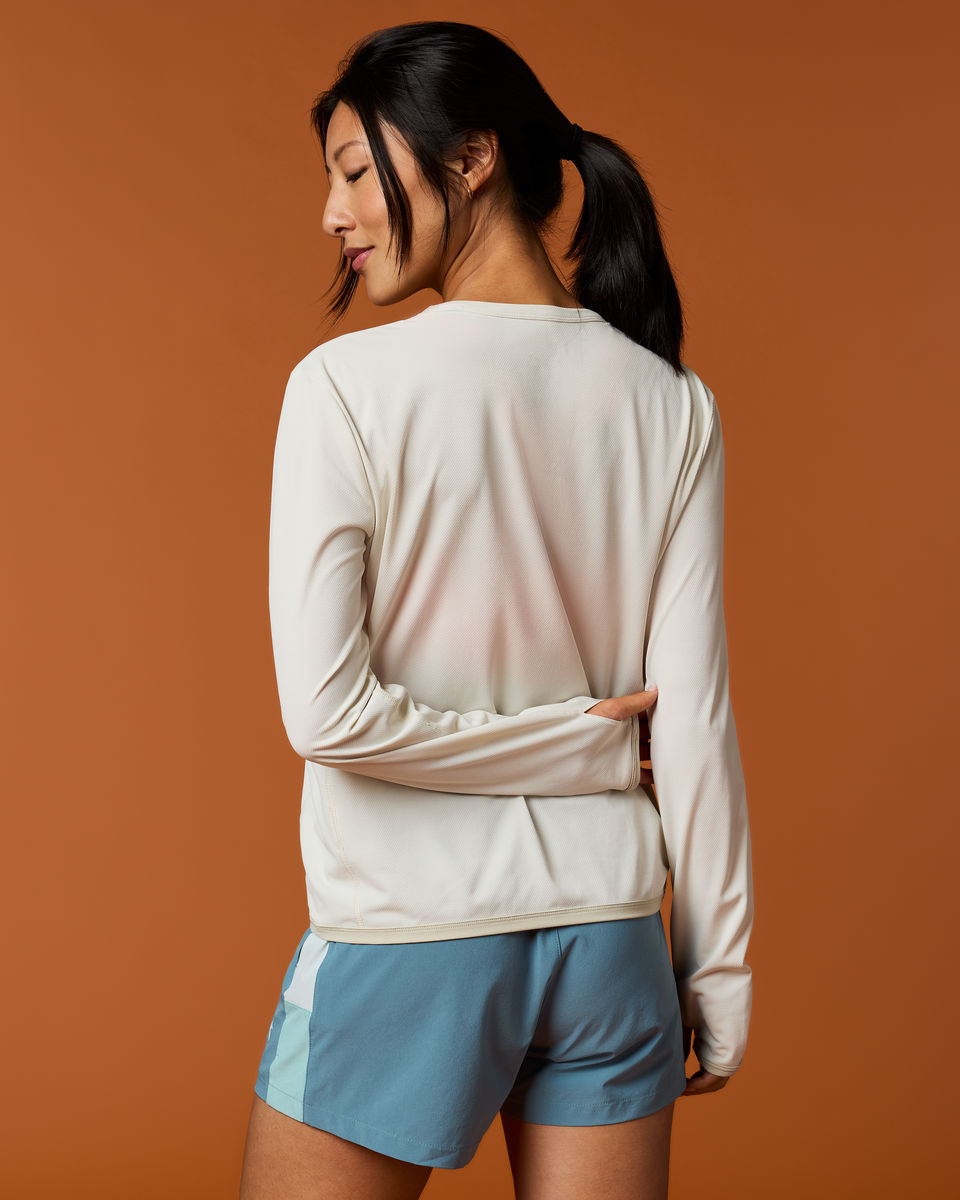 Sombra Long-Sleeve Sun Shirt - Women's - Chalk - US 8385