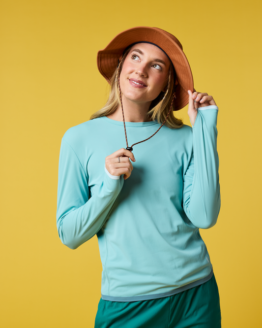 Sombra Long-Sleeve Sun Shirt - Women's - Tide Pool - US 8570